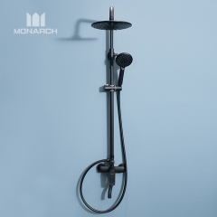 Stainless Steel Wall Mounted High Pressure Bathroom Rainfall Shower Head