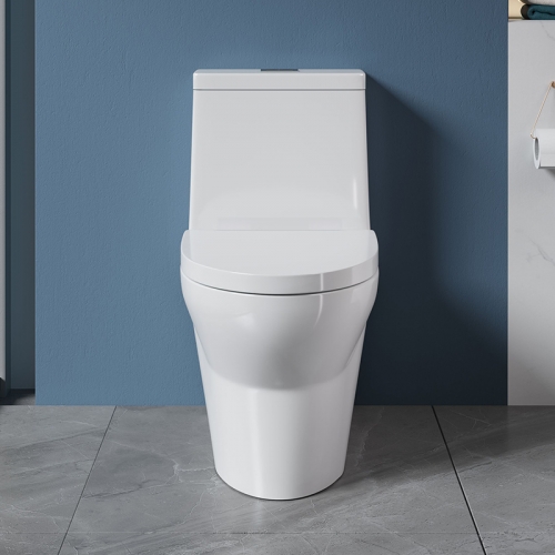 Monarch super swirling siphon toilet with flush toilet
