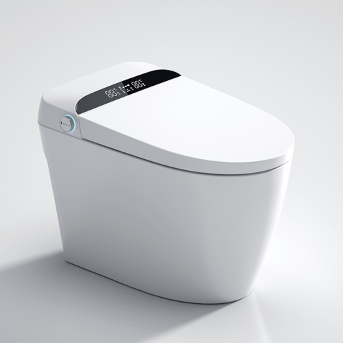 Salle de bain de haute qualité une pièce Siphonic Wc moderne en céramique intelligente intelligente toilette automatique