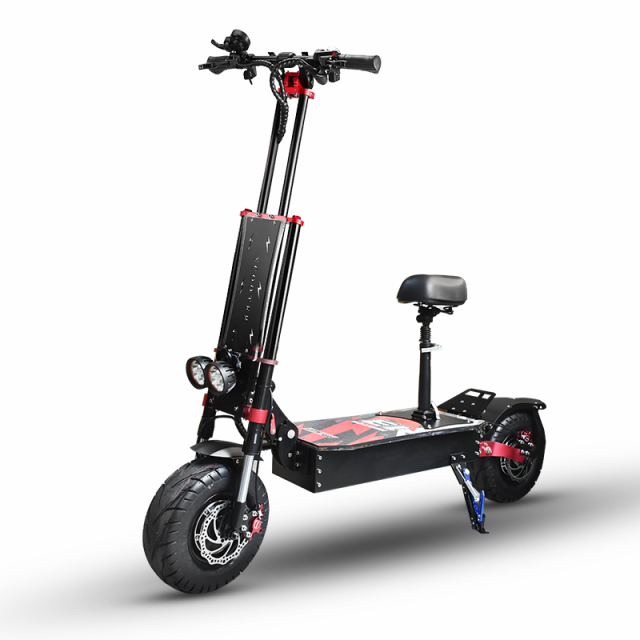 EU freeshipping Fast delivery 60V 5600W 11inch folding two-wheel off-road electric scooter