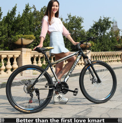 21-30Speed Mountain Self-made Aluminum Alloy Variable Speed Disc Brake Bicycle