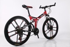 24"&26" Inch High Carbon Steel Frame Folding Mountain Bike