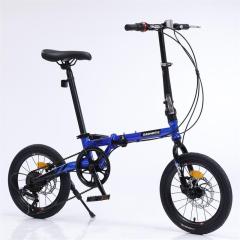 High Quality Carbon Fiber Folding Shift Dual Disc Brake Bike