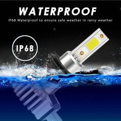 1500W 225000LM CREE LED Headlight Kit H7 6000K White High Power Bulbs One Pair