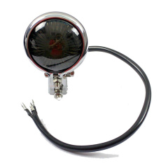 Motorcycle Steel Housing Rear Brake Taillight For Harley Cafe Racer Scrambler