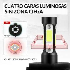 9005 LED Headlight Bulbs Conversion Kit High Low Beam HB3 FOG Light White 6500K
