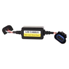 H13 9008 LED Headlight Kit Bulb Resistor Canbus Error Free Recorder Anti Flicker