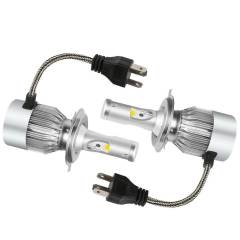 4PCS H4/9003 CREE LED Headlight Conversion Kit High/Low Beam 6000K Light Bulbs