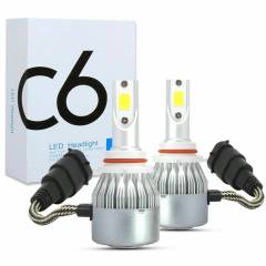4pcs 9006 HB4 LED Headlight Bulbs Conversion Kit Lamp 6000K