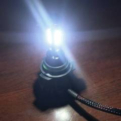 4PCS 4-sided H13 COB LED Headlight Kit Hi/Lo Beam Bulb White 6000K