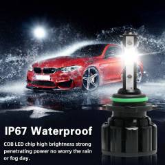 4X 9006/HB4 LED Headlight Bulbs Low Beam Super Bright White Conversion Kits 6K