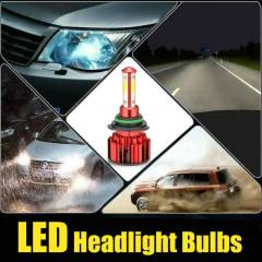6PCS 9005 9006 H11 LED Combination Headlight High Beam Low Beam Fog Light Kit