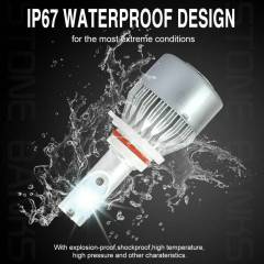 4pcs 9006 HB4 LED Headlight Bulbs Conversion Kit Lamp 6000K