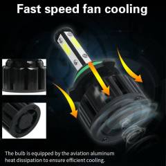 4X 9006/HB4 LED Headlight Bulbs Low Beam Super Bright White Conversion Kits 6K