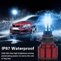 6PCS 9005 9006 H11 LED Combo Headlight Fog Light Kit High Low Beam Bulb 8000K