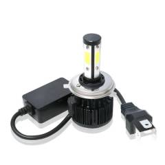 4PCS H4 LED Headlight Bulb Kit Canbus High Beam 6000K