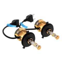 2 PCS H4 LED Headlight Bulb Lntegrated LED Car Headlights White Light