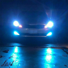 2X LED Fog Driving Light Bulbs 9005/HB3 /9006/HB4 8000K Ice Blue 200W