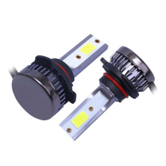 9006 HB4 LED Headlight Kit COB Beam Bulbs Light Hi/Lo Beam 6000K White Pair