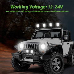 1/2/5/10x LED Work Light Fog Light SUV Truck Off-road Spotlight Flood Light