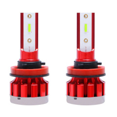 2 x H11 H8 H9 CSP LED Headlight Bulb Fog Light 8000K