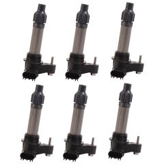 6Pcs Fits Buick Enclave Lacrosse ATS CTS Equinox Impala Malibu Ignition Coils
