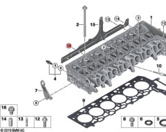 OE:732427574840 Болты с шестигранной головкой и плоские шайбы M8X14-10,9