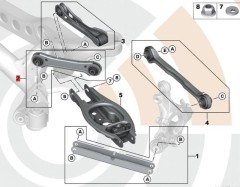 OE:33322409885 Ремкомплект направляющего рычага левый VALUELINE BMW X1 (E84) sDrive18i МКПП 13 модели 2012-2014 гг.