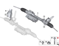 OE:32106773068 Болт М10Х70-10,9 BMW X1 (E84) sDrive18i МКПП 13 модели 2012-2014 гг.