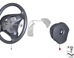 OE:32306779829 Модуль подушки безопасности со стороны водителя BMW X1 (E84) sDrive18i МКПП 13 модели 2012-2014 гг.