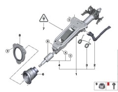 OE:32306783165 Болт М8Х25 BMW X1 (E84) sDrive18i МКПП 13 модели 2012-2014 гг.