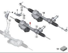 OE:32106870455 Гарантия Электроруль SPORT/TKP