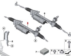 OE:32106889087 Гарантия Электрический рулевой механизм БМВ Х3(Е83)3.0i04 2003-2004