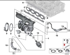 OE:7119942082 Цилиндрический штифт 4X16MM BMW 1 серии (F52) 118iM Sports Package 19 Models 2019-2019
