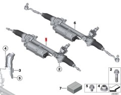 OE:32106881118 Гарантия Электрический рулевой механизм БМВ Х3(Е83)3.0i04 2003-2004