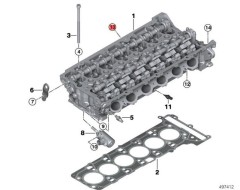 OE:11127647711 Шпилька ASA M7X47-10.9-PHR подходит для БМВ