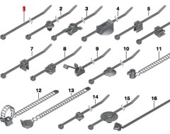 OE:61131377134 Проволочная стяжка L=292MM/B=4,8MM