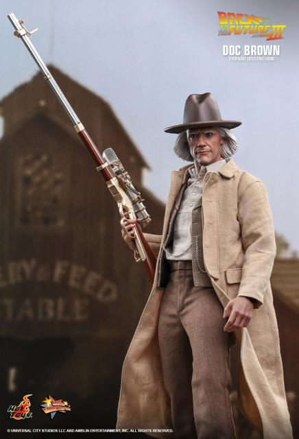 Hot Toys 1/6 MMS617 - Back to the Future Part III - Doc Brown IN STOCK