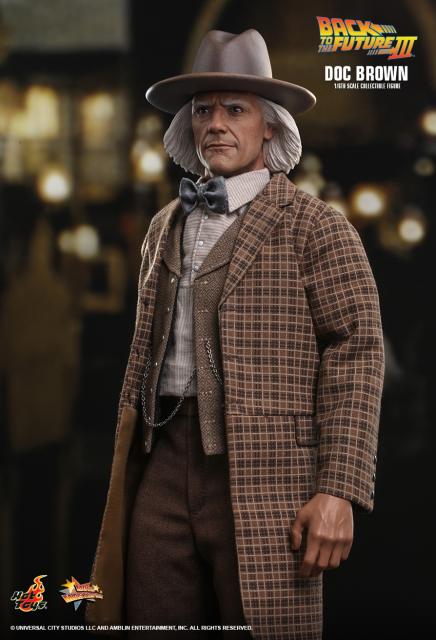 Hot Toys 1/6 MMS617 - Back to the Future Part III - Doc Brown IN STOCK