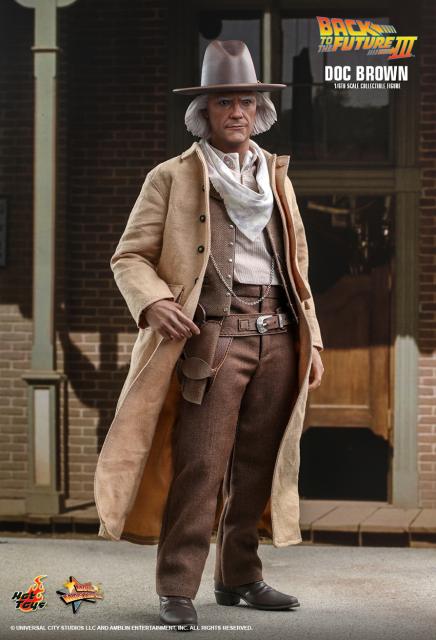 Hot Toys 1/6 MMS617 - Back to the Future Part III - Doc Brown IN STOCK