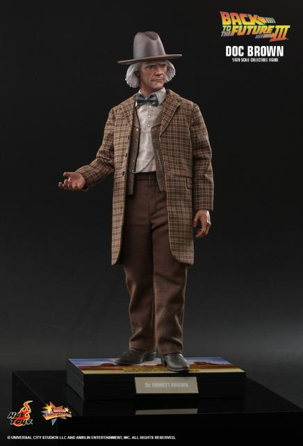 Hot Toys 1/6 MMS617 - Back to the Future Part III - Doc Brown IN STOCK