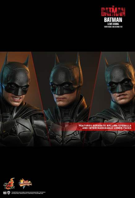 Hot Toys 1/6 MMS641 - The Batman - Batman and Bat-Signal Collectible Set IN STOCK