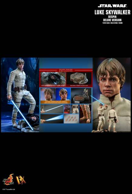 Hot Toys 1/6 DX25 - Star Wars: The Empire Strikes Back - Luke Skywalker (Bespin) Deluxe Version IN STOCK