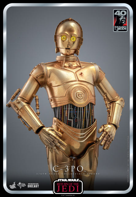 Hot Toys 1/6 MMS701D56 - Star Wars Episode VI: Return of the Jedi - C-3PO IN STOCK