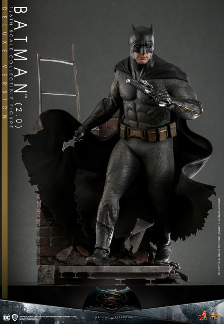 Hot Toys 1/6 MMS732 - Batman v Superman: Dawn of Justice - Batman (2.0) (Deluxe Version) PRE-ORDER