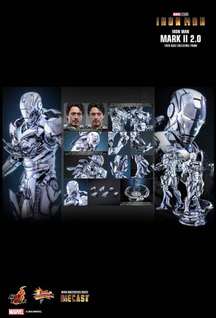 Hot Toys 1/6 MMS733D59 - Iron Man - Iron Man Mark II (2.0) PRE-ORDER