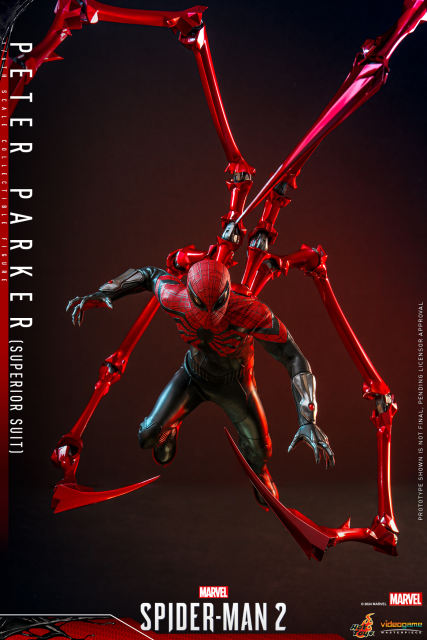 Hot Toys 1/6 VGM61 - Marvel's Spider-Man 2 - Peter Parker (Superior Suit) PRE-ORDER