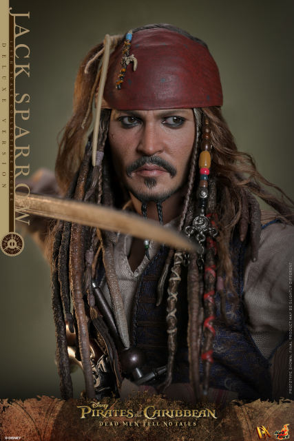 Hot Toys 1/6 DX38 - Pirates of the Caribbean: Dead Men Tell No Tales - Jack Sparrow (Deluxe Version) PRE-ORDER