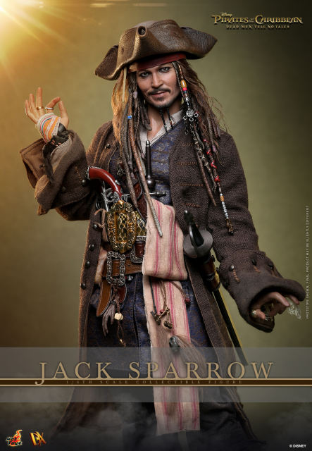 Hot Toys 1/6 DX37 - Pirates of the Caribbean: Dead Men Tell No Tales - Jack Sparrow PRE-ORDER