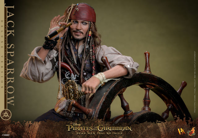 Hot Toys 1/6 DX38 - Pirates of the Caribbean: Dead Men Tell No Tales - Jack Sparrow (Deluxe Version) PRE-ORDER